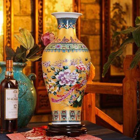 景德鎮(zhèn)陶瓷器臺(tái)面花瓶擺件 仿古琺瑯彩工藝品家居飾品圖片大全 郵樂官方網(wǎng)站