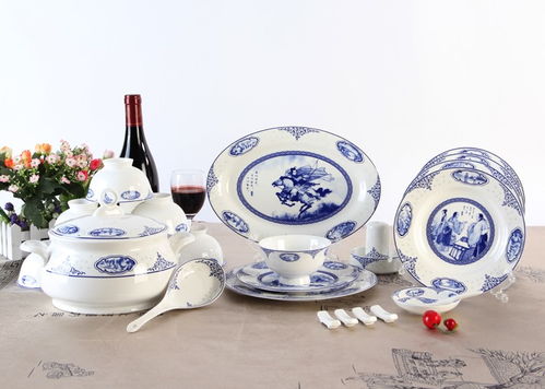 景尊窯景德鎮(zhèn)陶瓷 儒家六藝骨瓷餐具，330元品味千年瓷都魅力